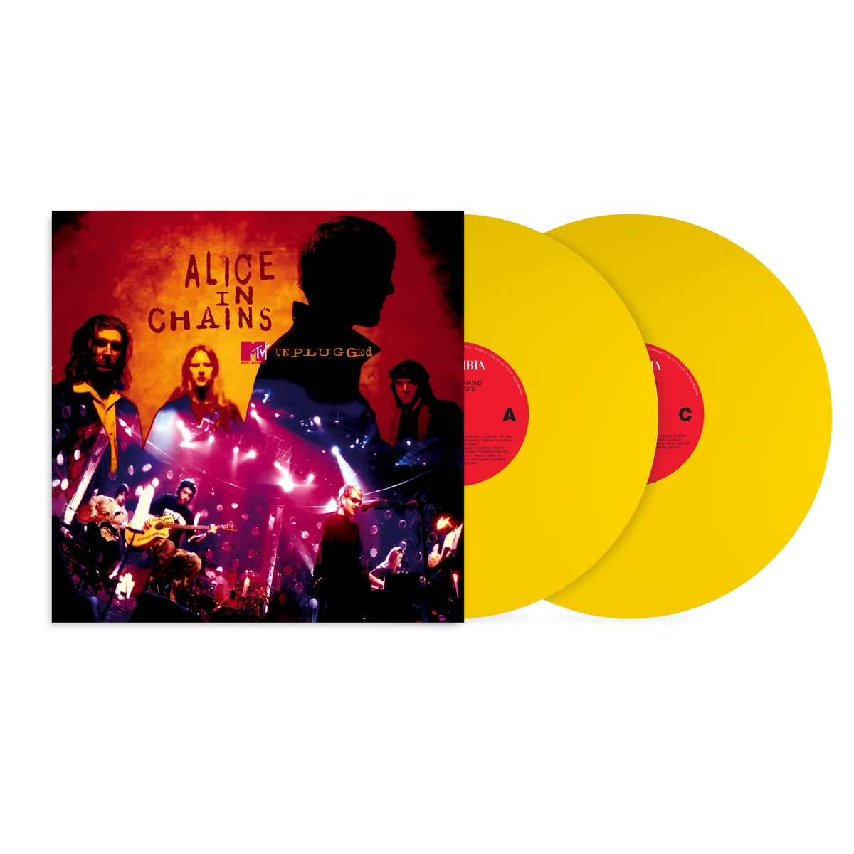 Alice in Chains MTV Unplugged 2LP [Canary Yellow)