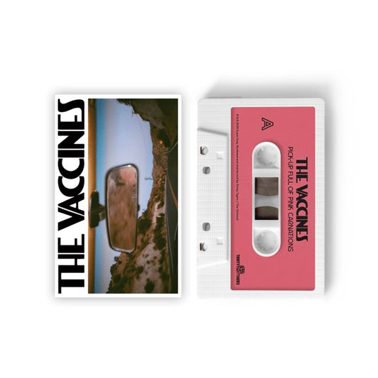 The Vaccines “Pick-Up Full of Pink Carnations” Clear Cassette