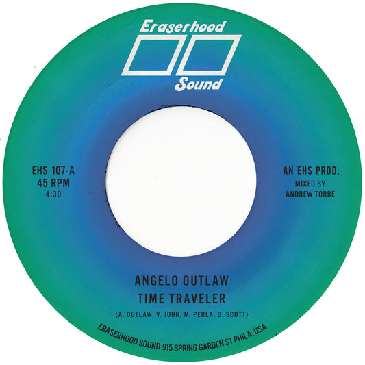 Angelo Outlaw “Time Traveler / Silent Horizon” 45