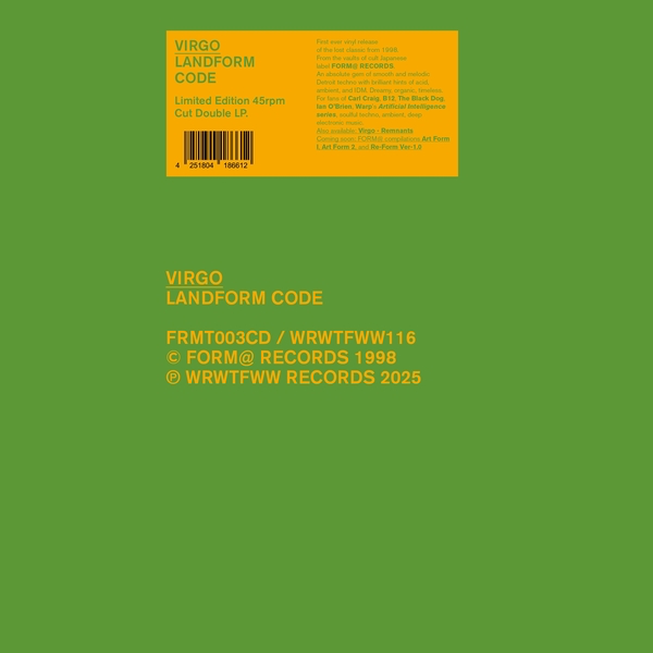 Virgo “Landform Code” 2LP