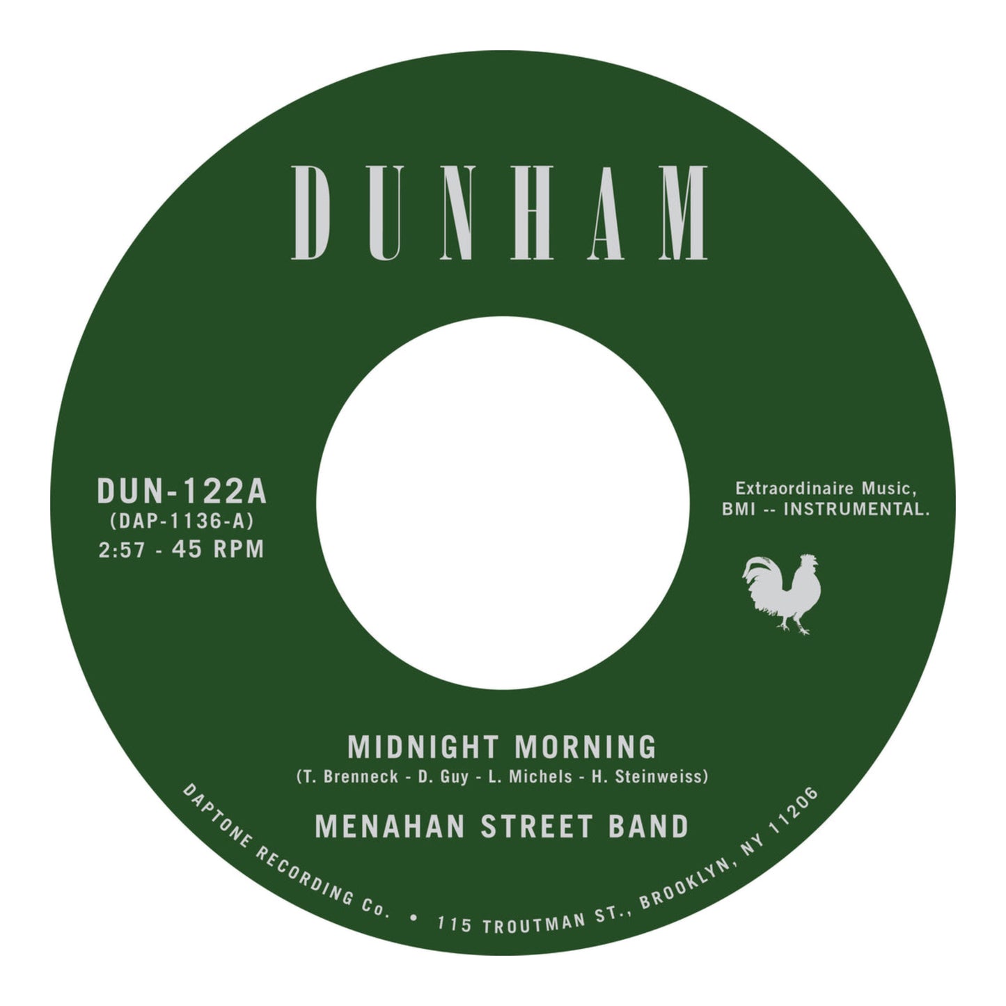 Menahan Street Band “Midnight Morning / Stepping Through Shadow” 45