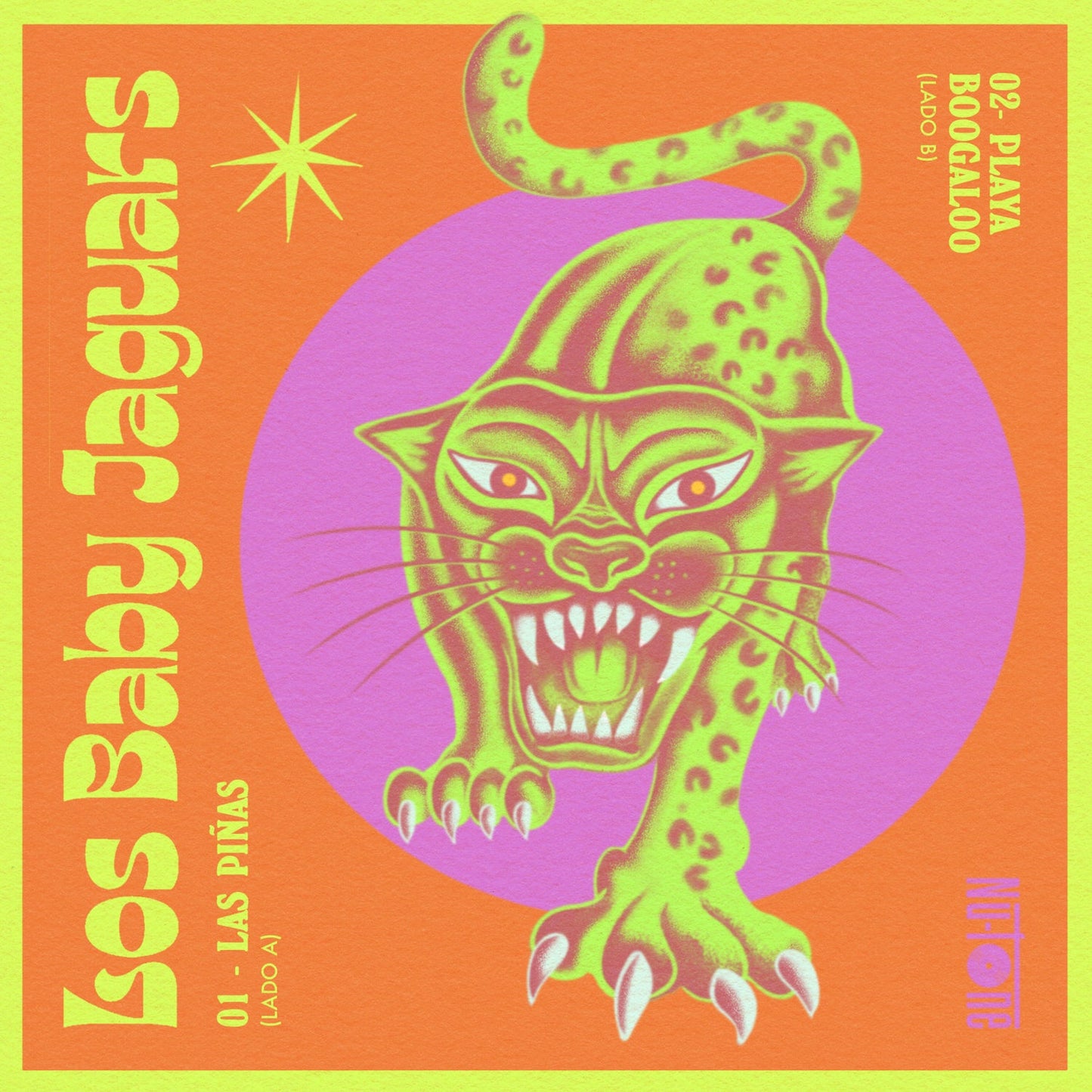 Los Baby Jaguars "Las Piñas / Playa Boogaloo" 45