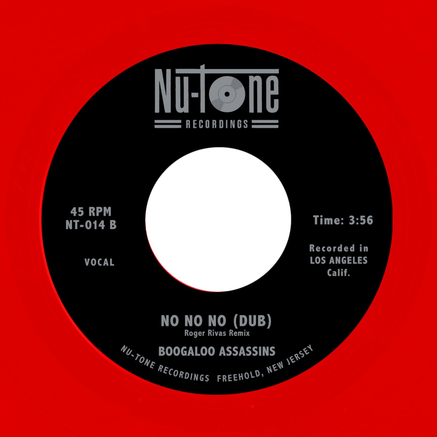 Boogaloo Assassins "No No No / No No No (Roger Rivas Dub Remix)" 45