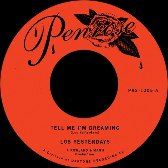 Los Yesterdays "Tell Me I'm Dreaming / Time" 45