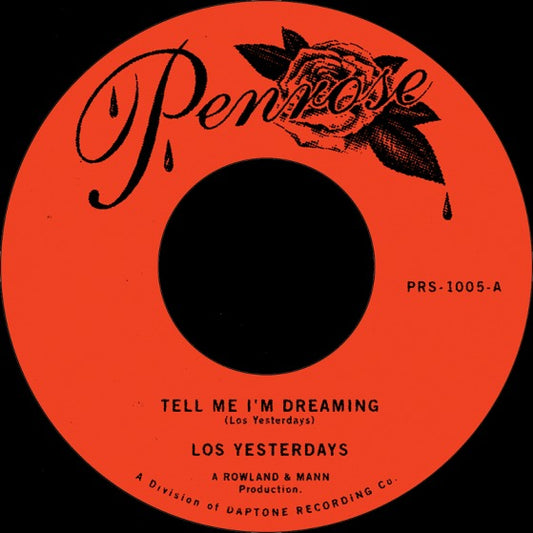 Los Yesterdays "Tell Me I'm Dreaming / Time" 45