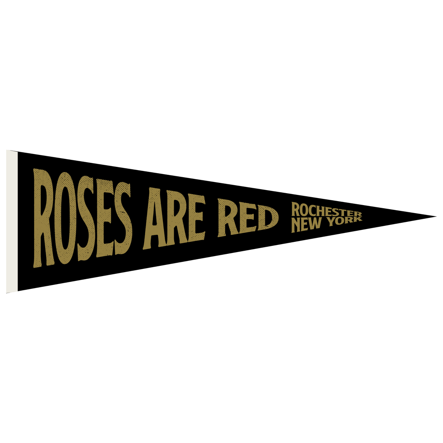 Roses Are Red x Golden Supply Co. Pennant