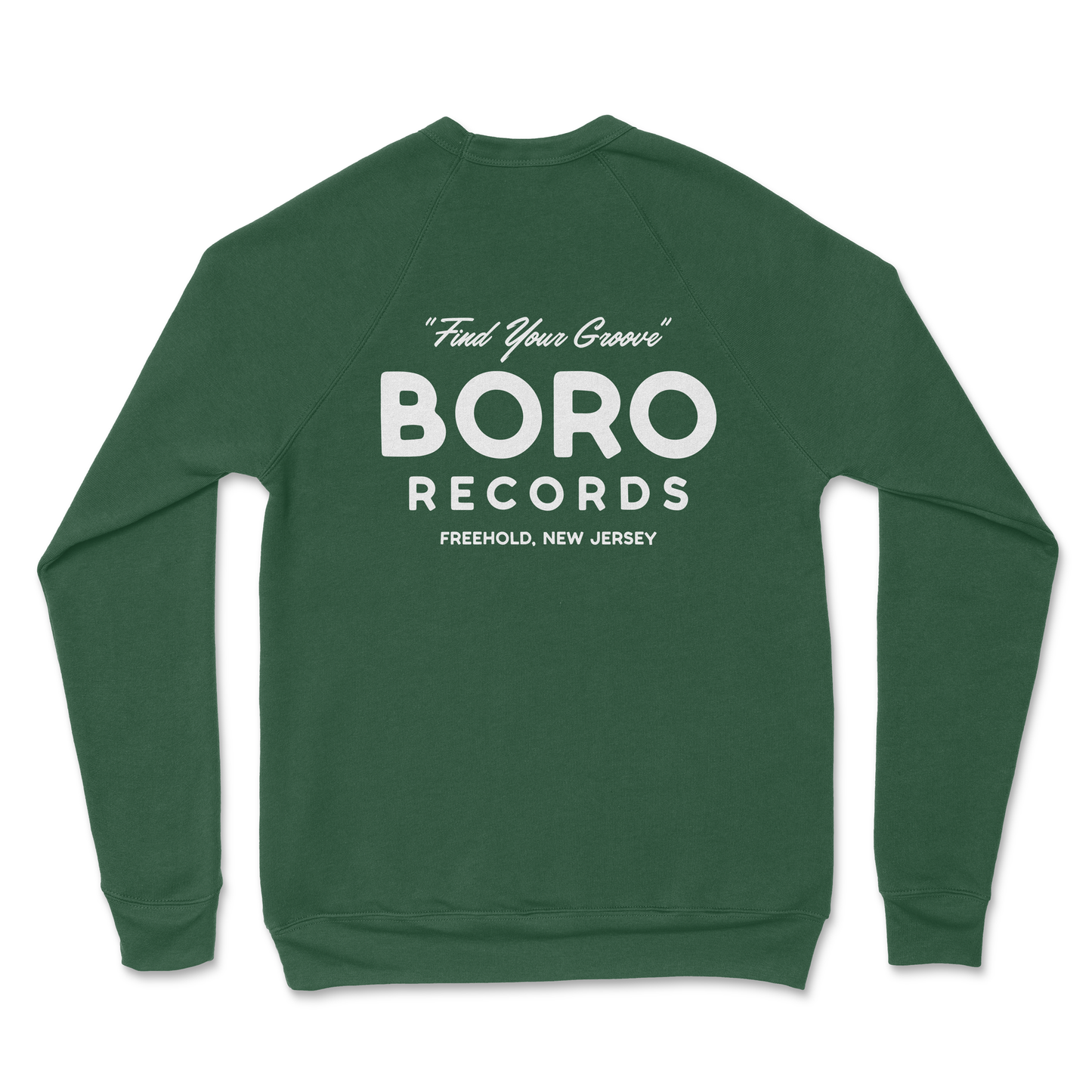 Boro Records "Find Your Groove" Fleece Crewneck