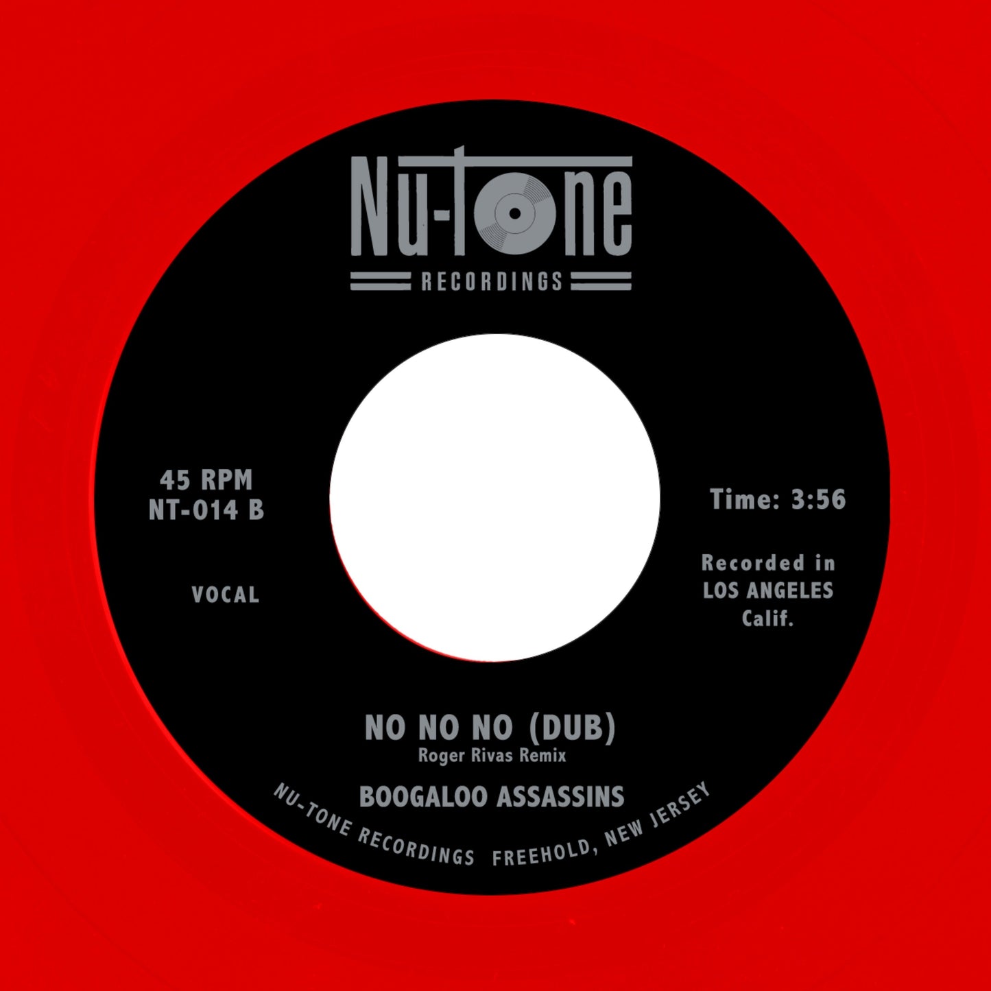 Boogaloo Assassins "No No No / No No No (Roger Rivas Dub Remix)" Single