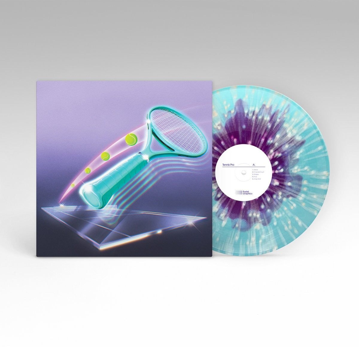 Pastel Graphics "Tennis Pro" LP