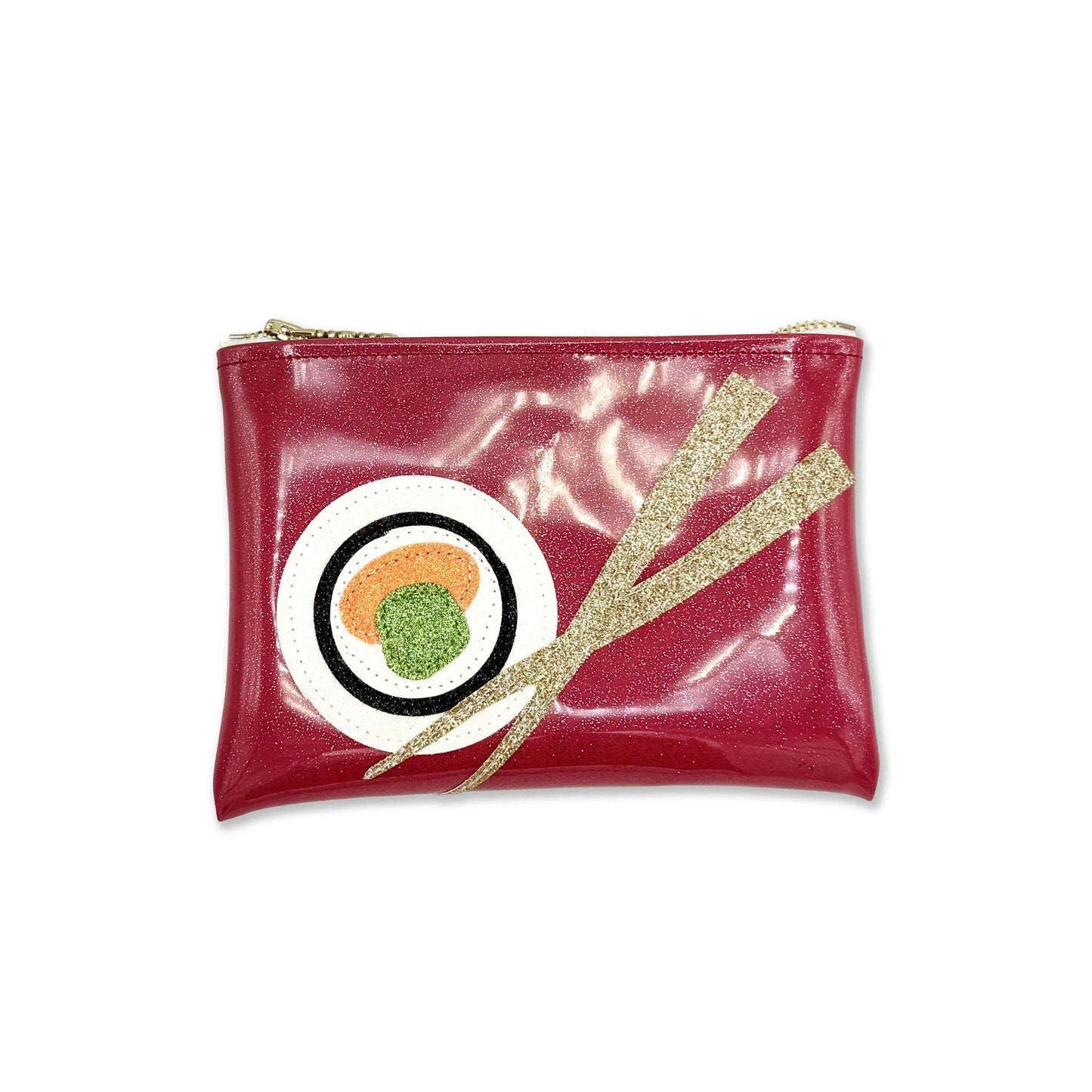 Julie Mollo! Sushi Glitter Clutch