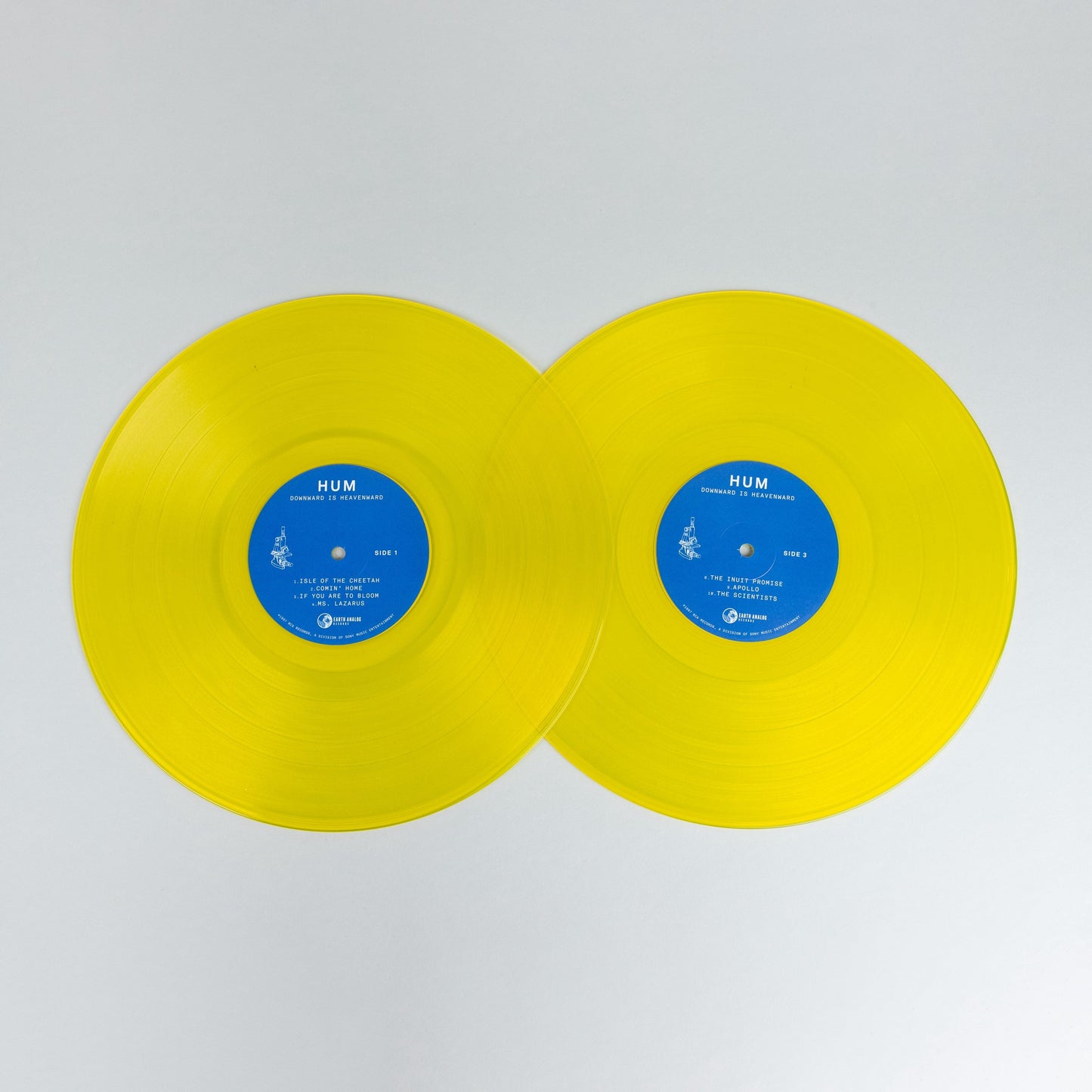 HUM "Downward Is Heavenward" 2LP [Clear Yellow]