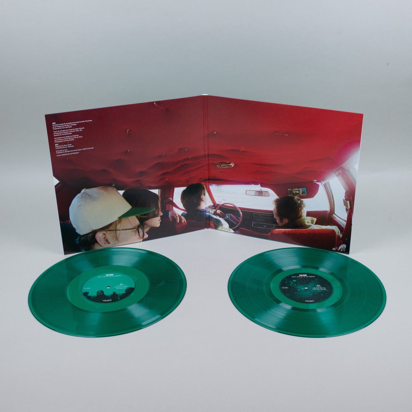 HUM "You'd Prefer an Astronaut" 2LP [Clear Green]