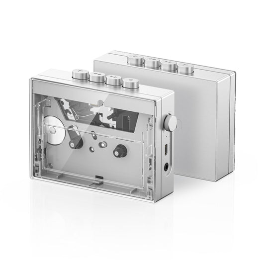FiiO CP13 Portable Stereo Cassette Player - Transparent/Silver