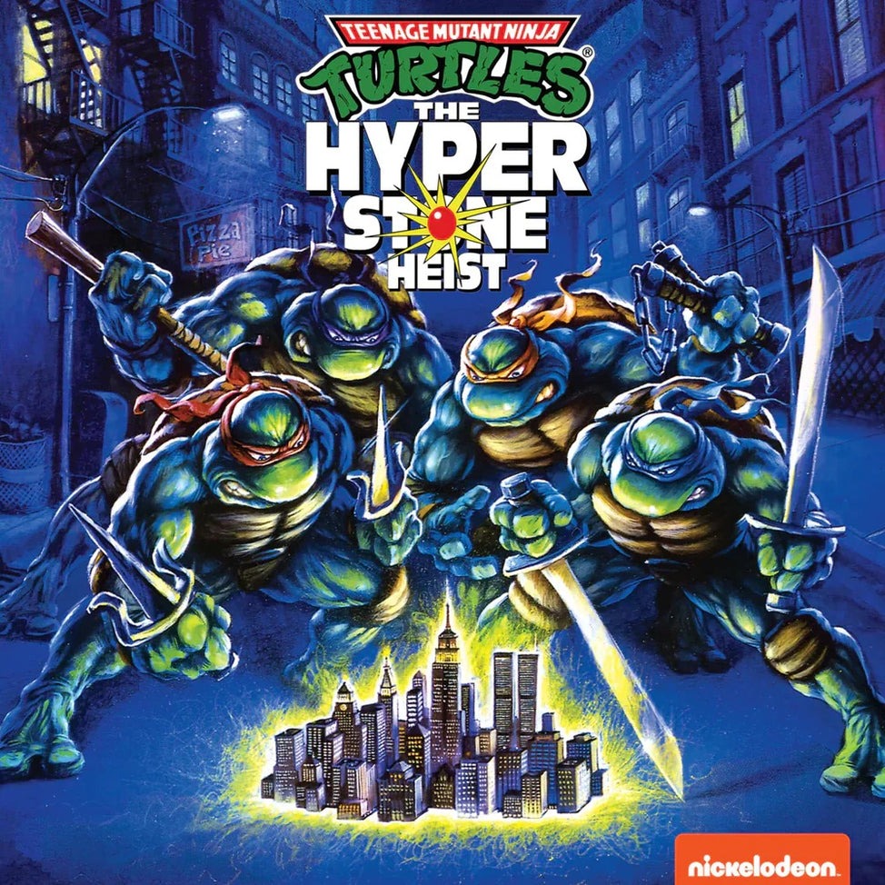 Konami Kukeiha Club: Teenage Mutant Ninja Turtles "The Hyperstone Heist" LP [Pizza Pie Splatter]