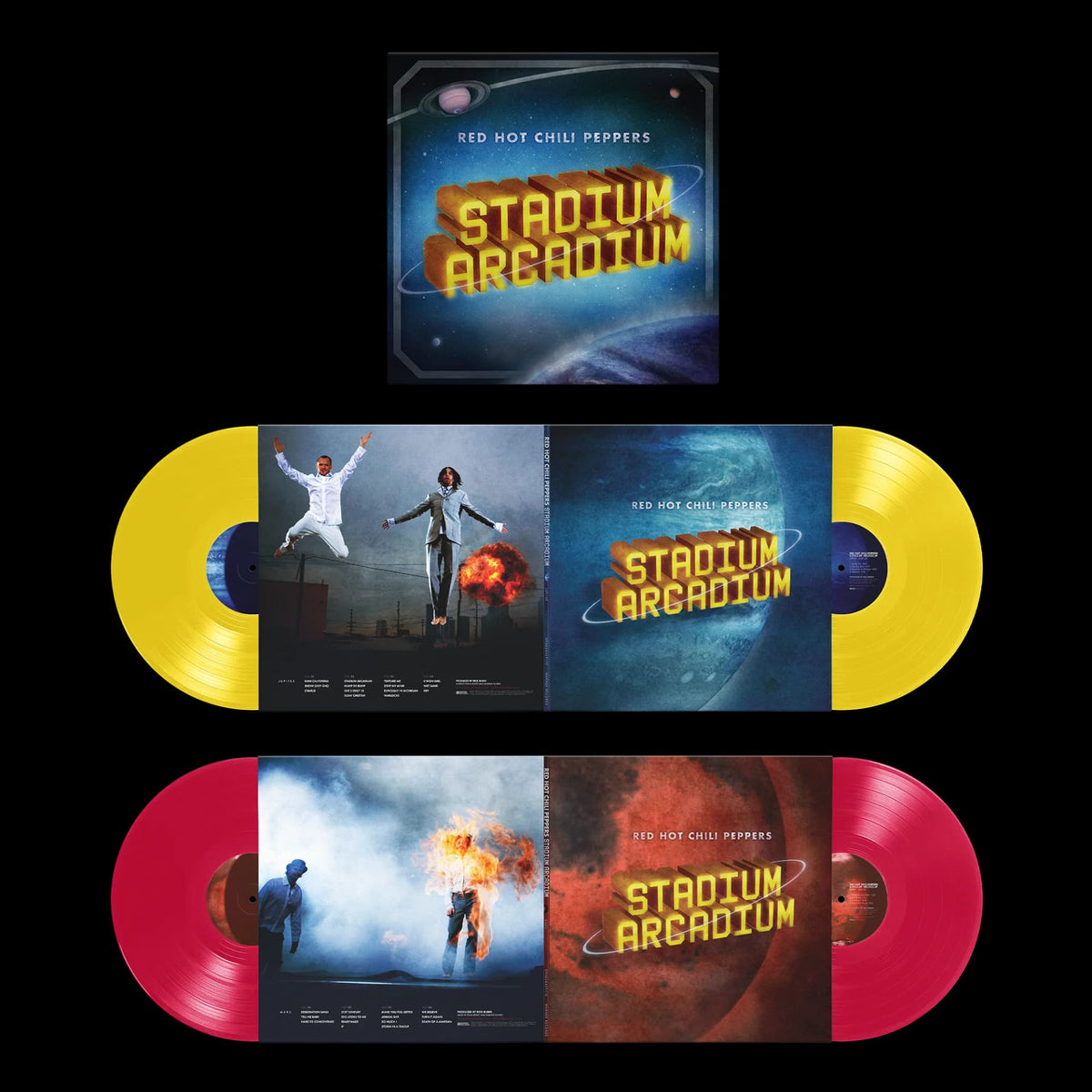 Red Hot Chili Peppers “Stadium Arcadium” 20th Anniversary 4LP [Canary Yellow/Apple Red]