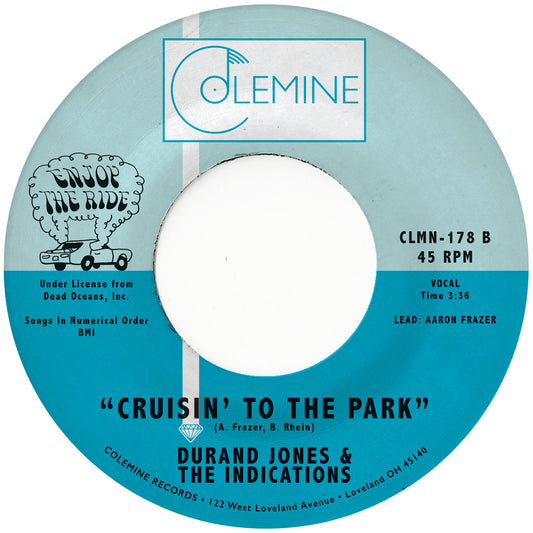 Durand Jones & The Indications "Morning In America / Cruisin' To the Park" 45