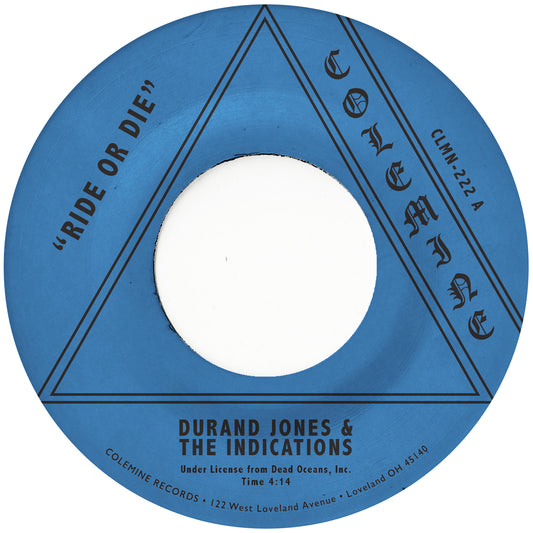 Durand Jones and The Indications "Ride or Die / More Than Ever" 45