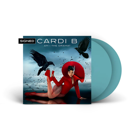 Cardi B "Am I the Drama" LP [Indie Exclusive Blue, Signed]