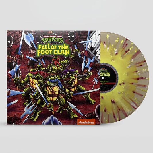 Konami Kukeiha Club "Teenage Mutant Ninja Turtles: Fall of the Foot Clan" LP [Pizza Pie Splatter]