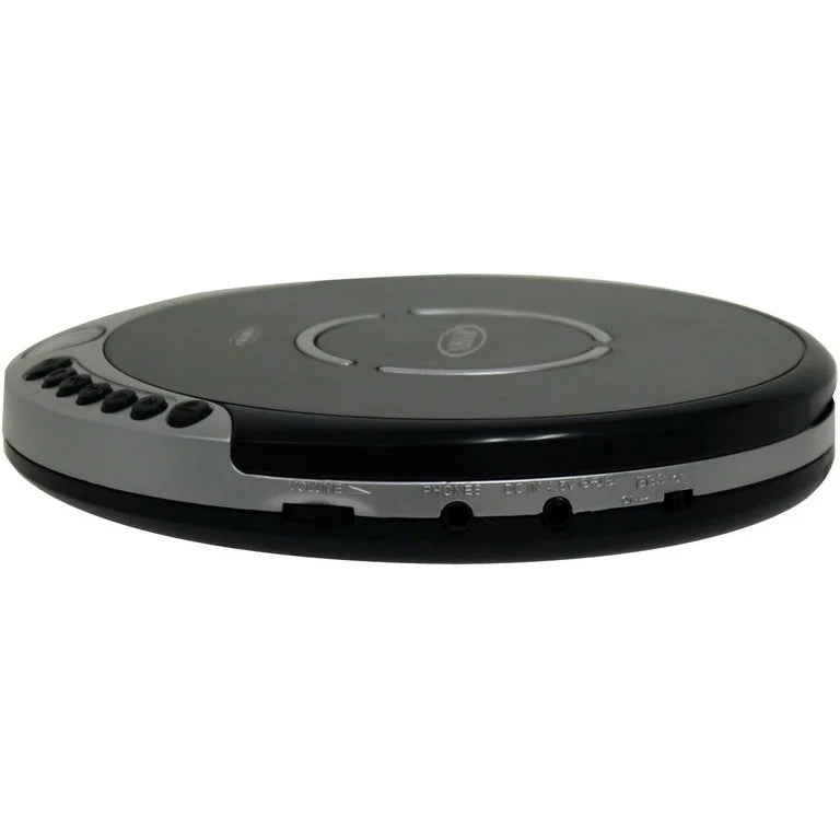 Jensen CD60R Personal Portable CD Player with Digital FM Radio and Earbuds [Black]