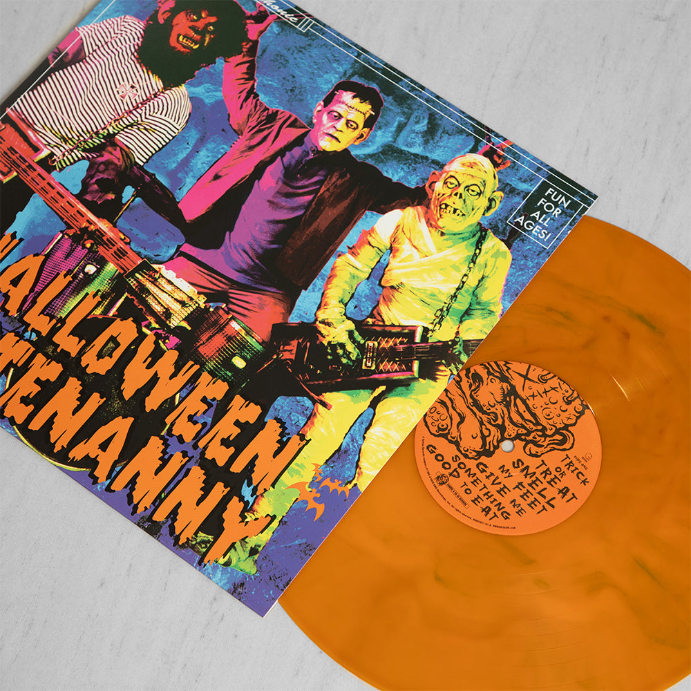 “Halloween Hootenanny” LP [Orange/Blue Swirl]