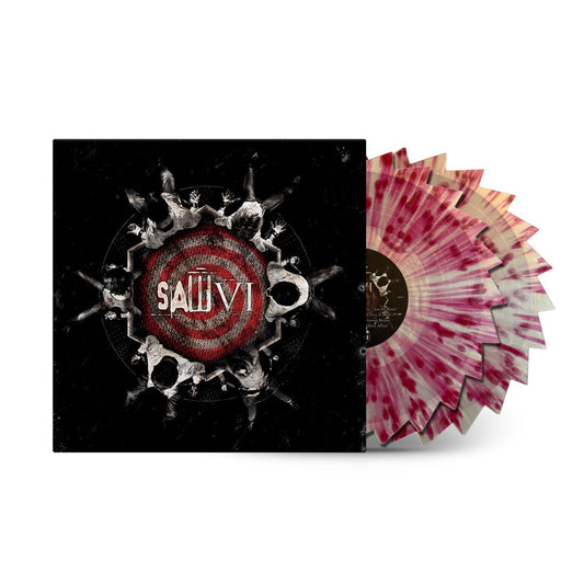 V/A: Saw VI Soundtrack 2LP [15th Anniversary, Metallic Silver Saw Blade/Blood Red Splatter]