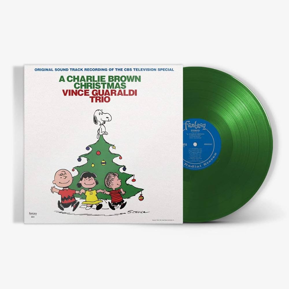 Vince Guaraldi Trio “A Charlie Brown Christmas” LP [Green]