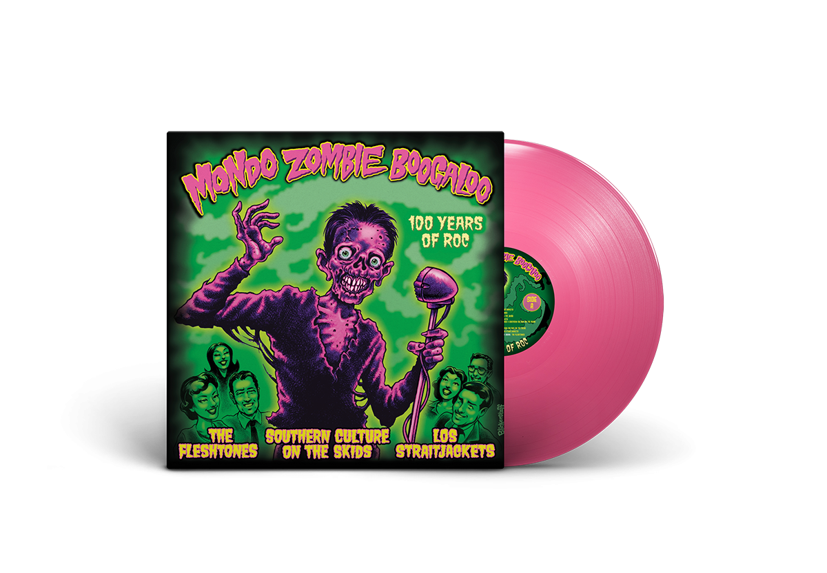 Los Straitjackets, Southern Culture on the Skids, Fleshtones “Mondo Zombie Boogaloo” 2LP [Gross Pink]