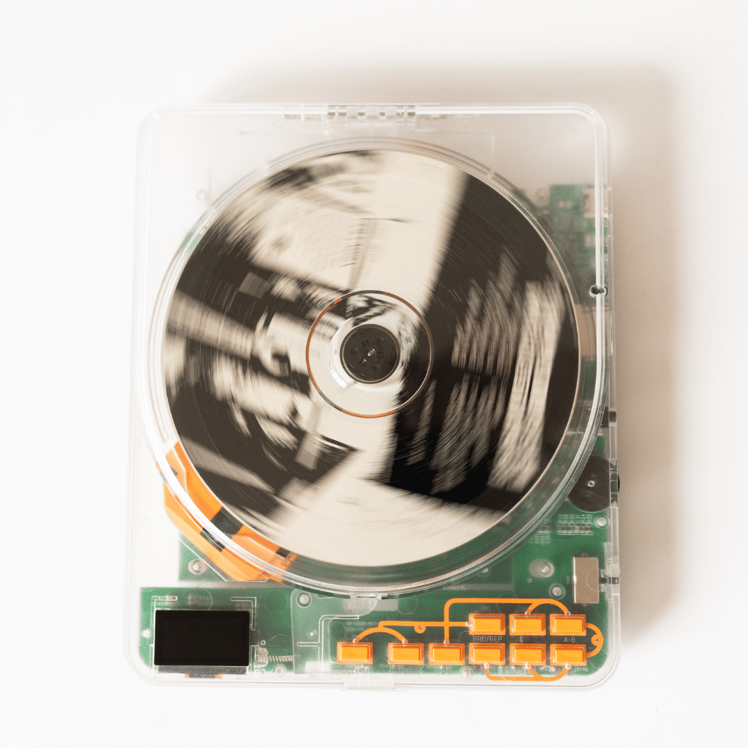 Kickback Retradisc Y2K Portable CD Player with Bluetooth PRE-ORDER