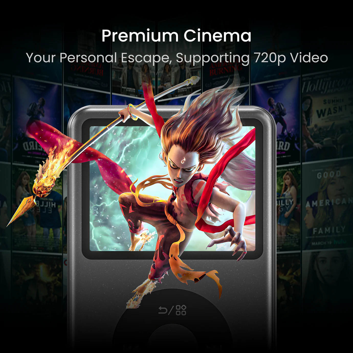 Innioasis Y1 Classic Digital Music Video Player with Bluetooth