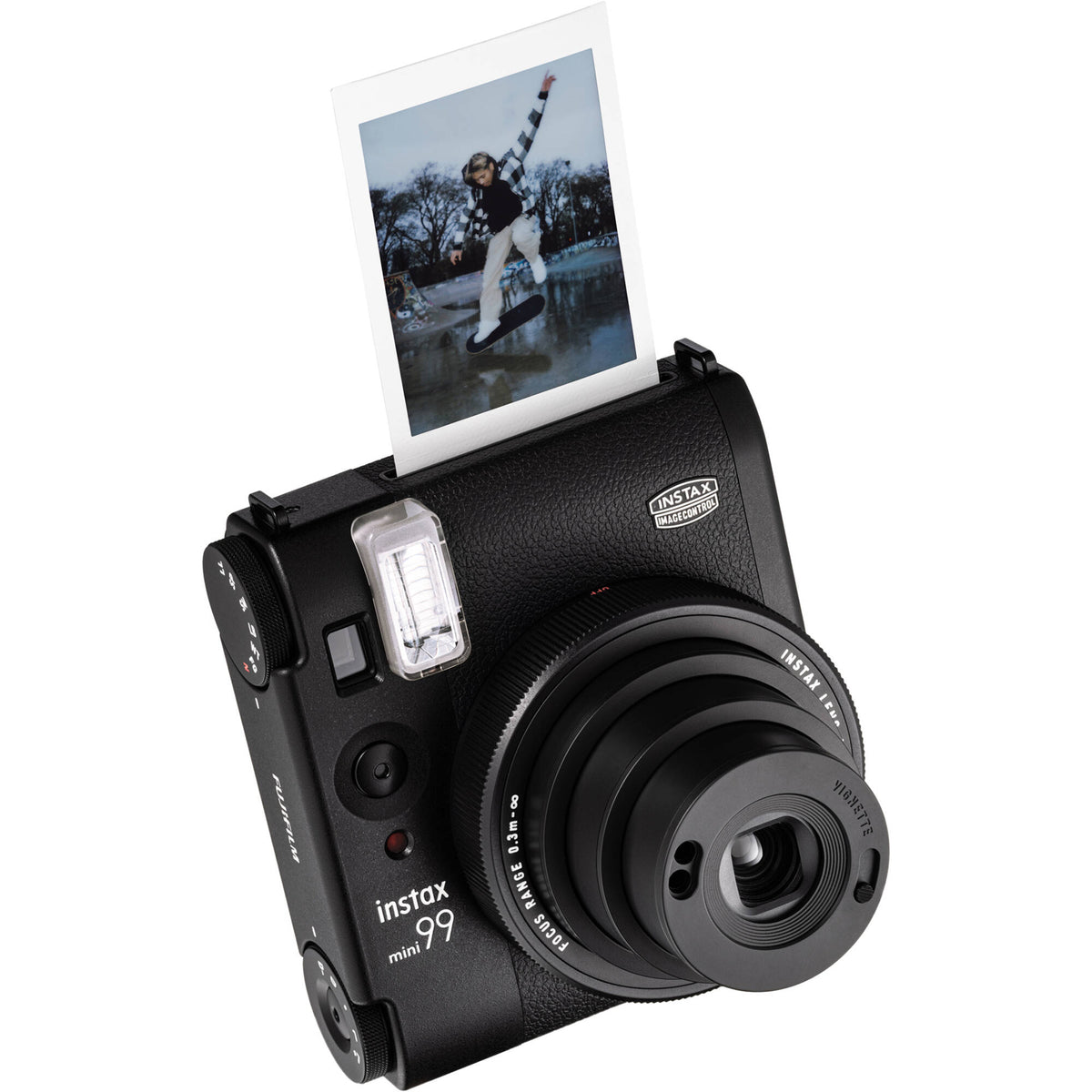 FUJIFILM instax mini 99 Instant Film Camera with Film Kit (Black, 20 Exposures)