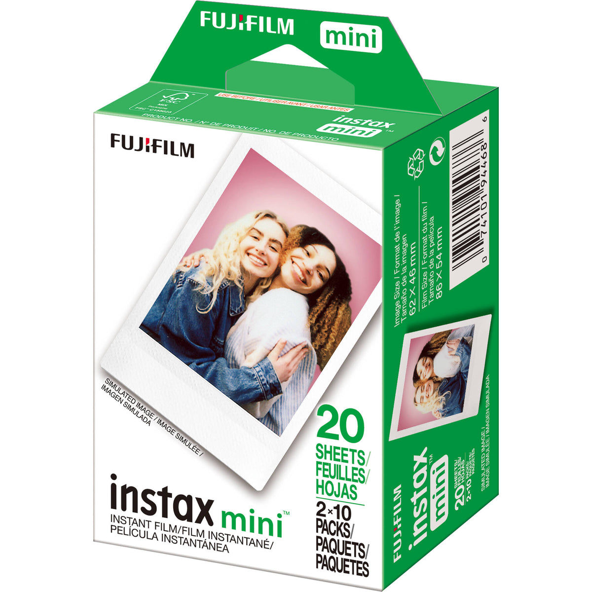 FUJIFILM instax mini 99 Instant Film Camera with Film Kit (Black, 20 Exposures)