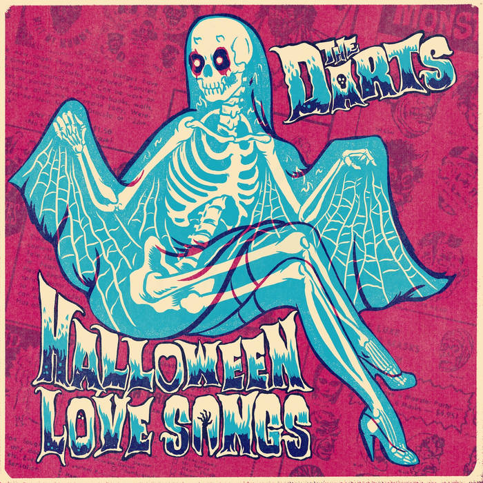 The Darts "Halloween Love Songs" LP [Blue Raspberry]