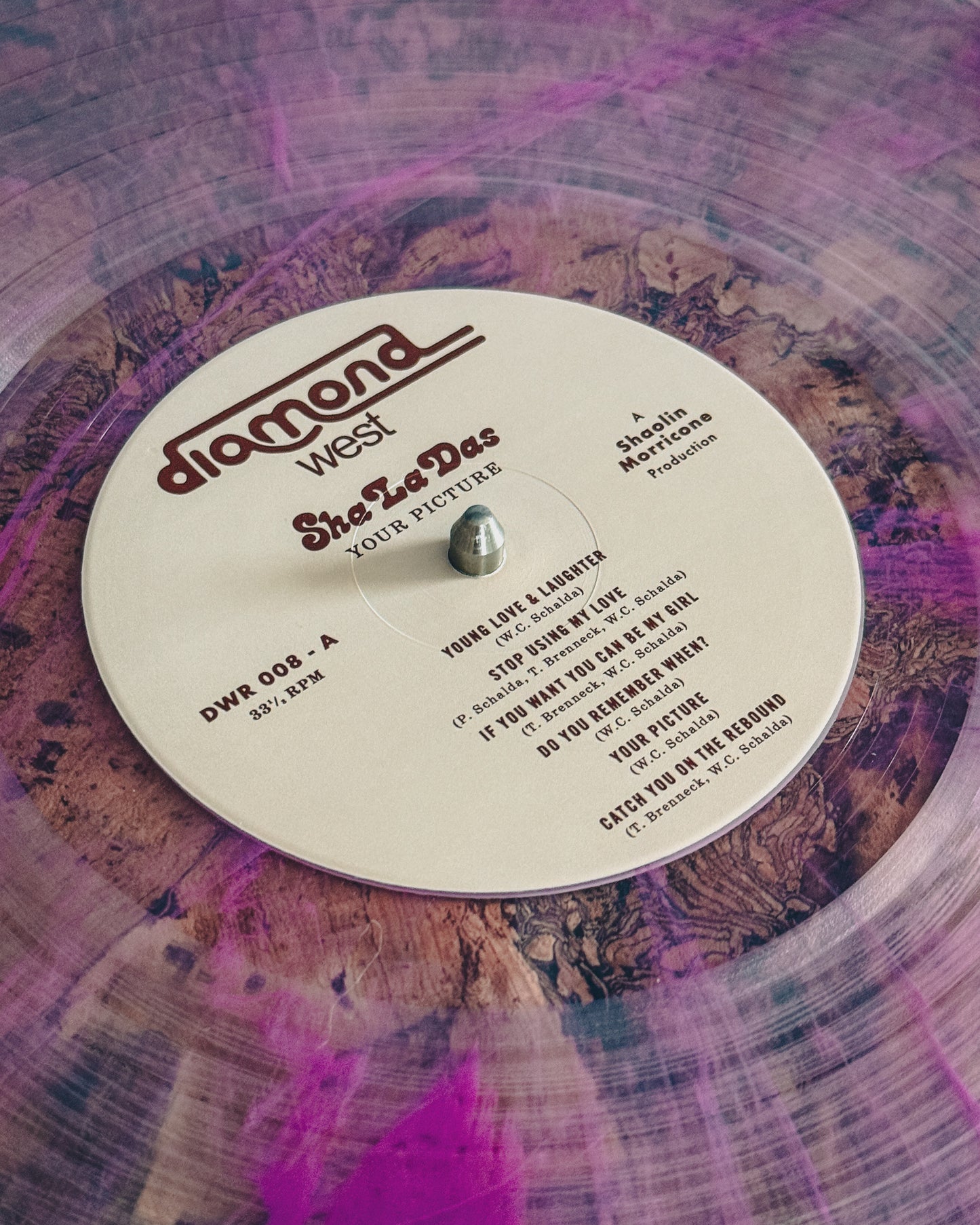 The Sha La Das "Your Picture" LP [Purple Haze, Boro Records-Exclusive]