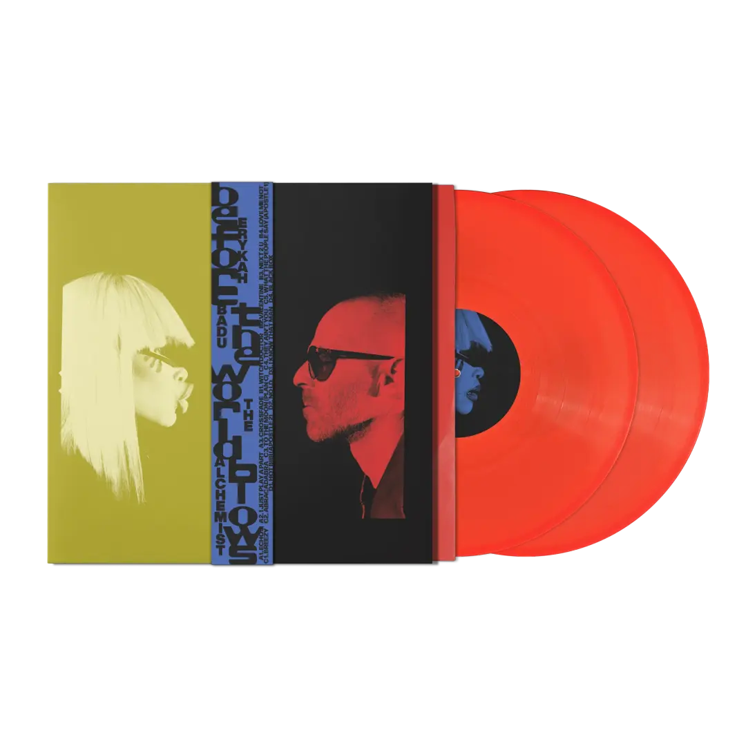 Erykah Badu and The Alchemist "Before the World Blows" 2LP [Indie-Exclusive Transparent Neon Orange] PRE-ORDER