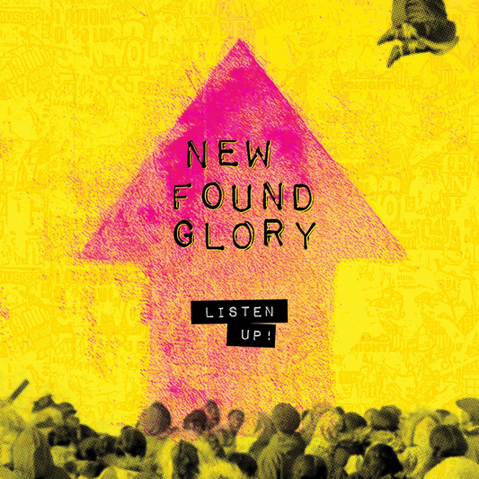 New Found Glory "Listen Up!" LP [Indie-Exclusive, Beer w/ Blood Red Splatter]