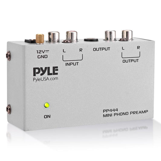 Pyle PP444 Ultra Compact Phono Turntable Preamp