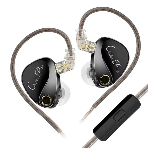 KZ Castor Pro Dynamic In-Ear Headphones Monitors IEM w/ Mic