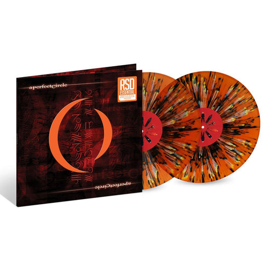 A Perfect Circle "Mer de Noms" 2LP [RSD Essential, Orange w/ Black, White, Yellow Splatter]