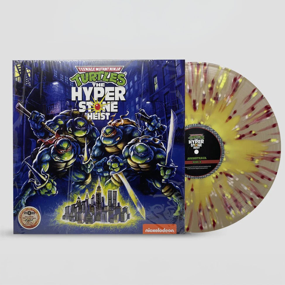 Konami Kukeiha Club: Teenage Mutant Ninja Turtles "The Hyperstone Heist" LP [Pizza Pie Splatter]