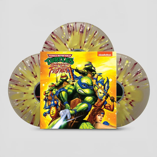 Konami Kukeiha Club: Teenage Mutant Ninja Turtles "Tournament Fighters" 3LP [Pizza Pie Splatter]