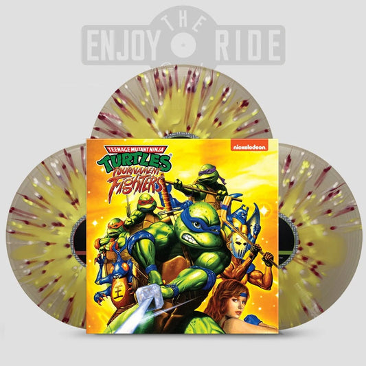 Konami Kukeiha Club: Teenage Mutant Ninja Turtles "Tournament Fighters" 3LP [Pizza Pie Splatter]