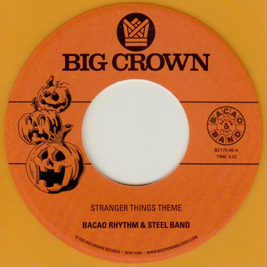 Bacao Rhythm & Steel Band "Stranger Things Theme b/w Halloween Theme" 45