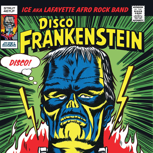 Ice (Lafayette Afro-Rock Band) "Disco Frankenstein"LP [Blood-Stained]