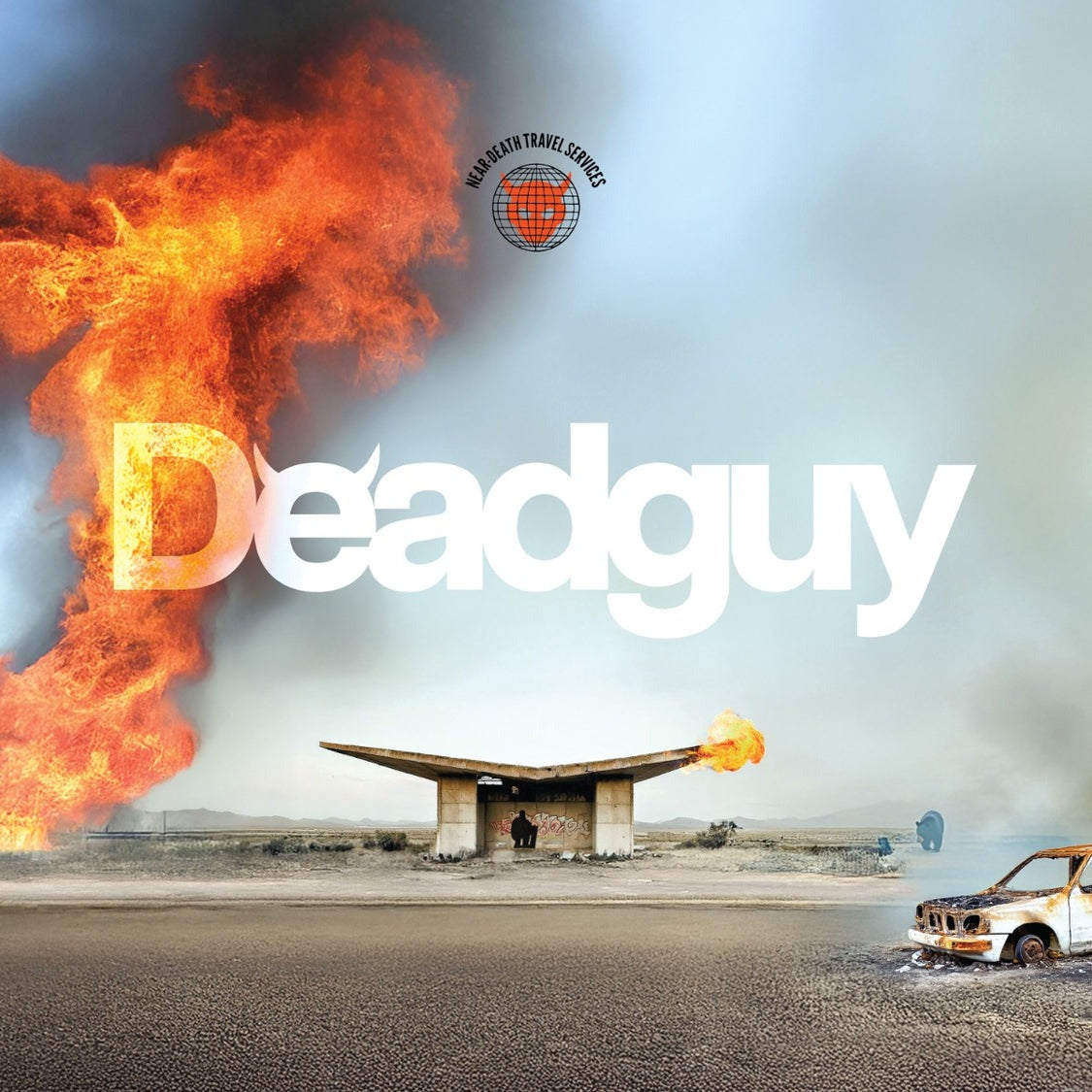 Deadguy "Near-Death Travel Services" LP [Indie Exclusive, Milky Clear w/ Splatter]