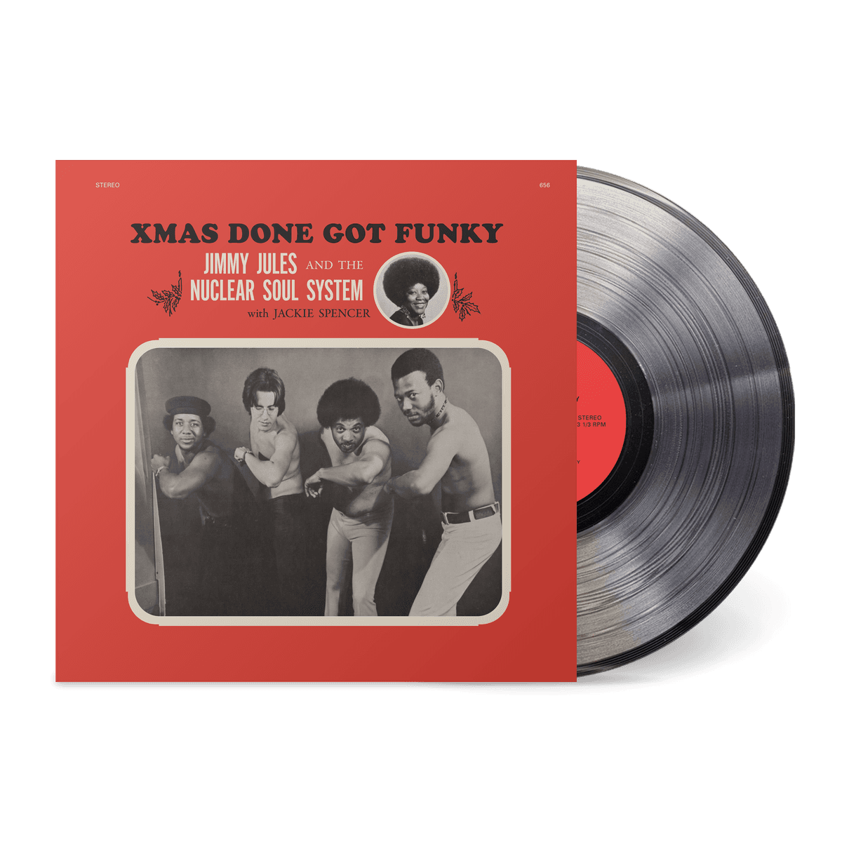 Jimmy Jules and The Nuclear Soul "Xmas Done Got Funky" LP [Clear]