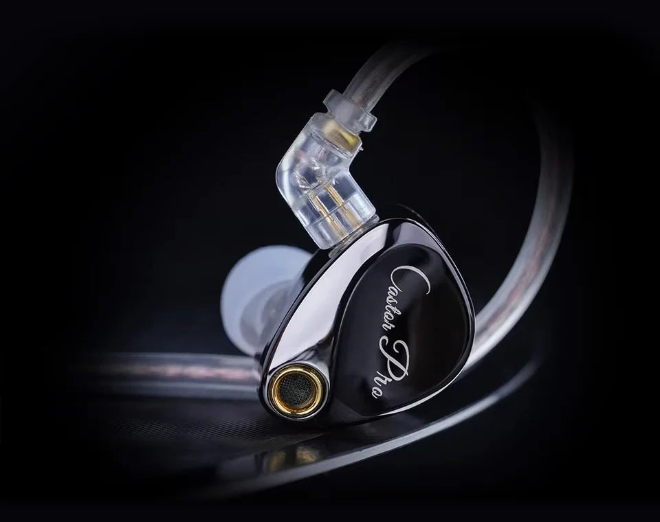 KZ Castor Pro Dynamic In-Ear Headphones Monitors IEM w/ Mic